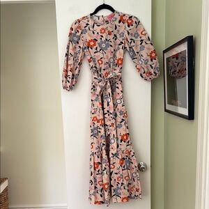 Floral Pink Maxi Dress- Kate Spade